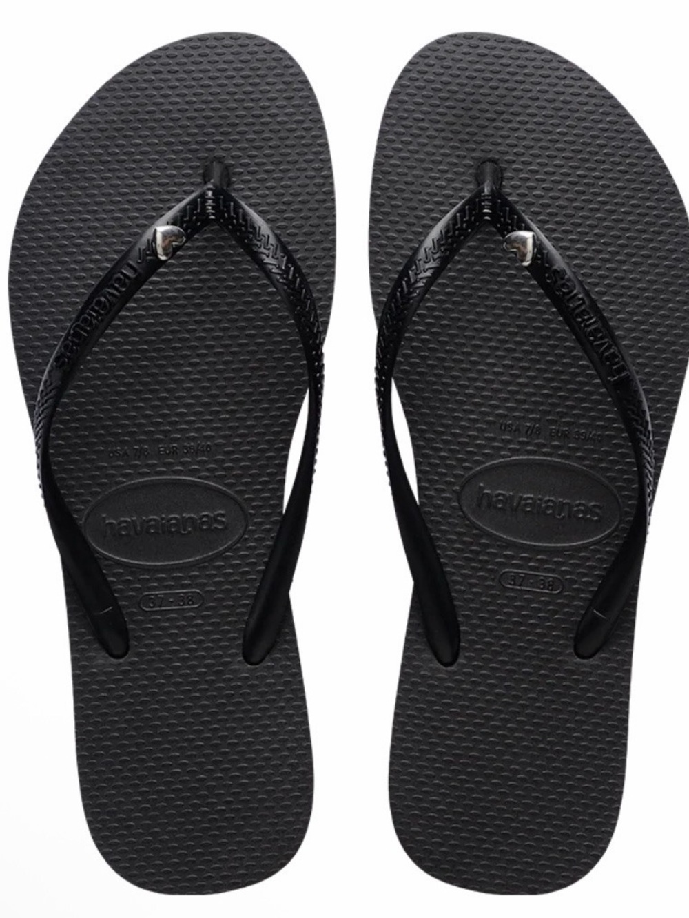 Havaianas Women's  “You Metallic” Slim Flip-Flops Sandals Thongs - Size 9/10